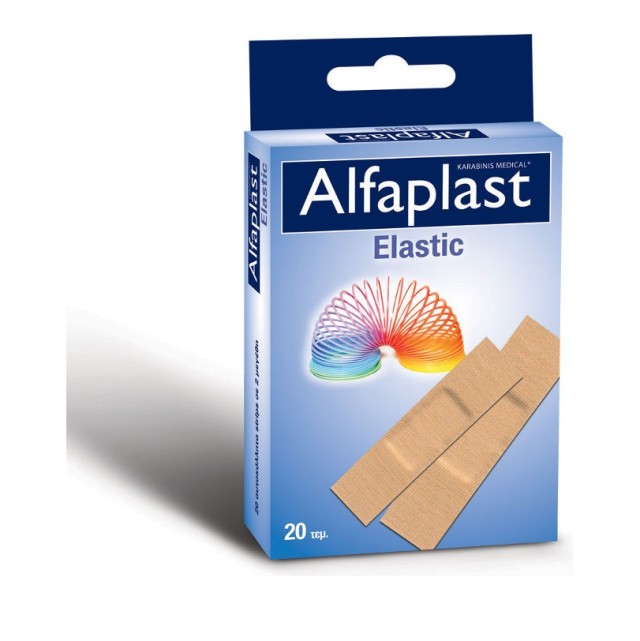 Alfaplast Elastic Αυτοκόλλητα Επιθέματα 100x60mm 10τμχ