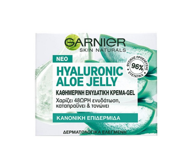 Garnier Hyaluronic Aloe Jelly Ενυδατική Κρέμα Gel για Κανονικές Επιδερμίδες 50ml