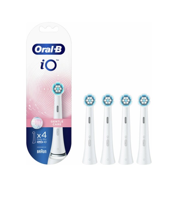 Oral-B Ανταλλακτικές Κεφαλές iO Gentle Care White 4τμχ (81769563)