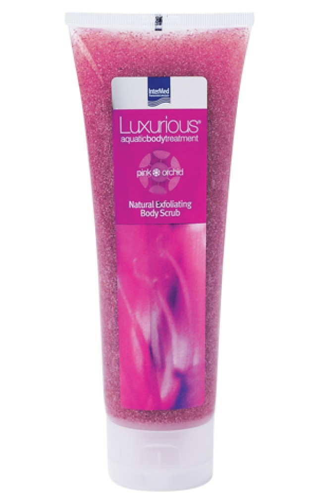 INTERMED Luxurious  Natural Exfoliating Body Scrub Pink Orchid 250ml