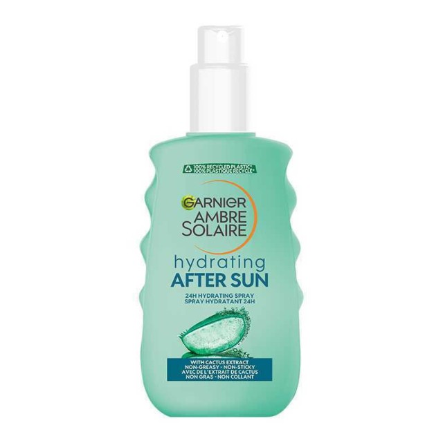 Garnier Ambre Solaire After Sun Soothing Hydrating Spray Καταπραϋντικό & Ενυδατικό Spray για Μετά τον Ήλιο 200ml