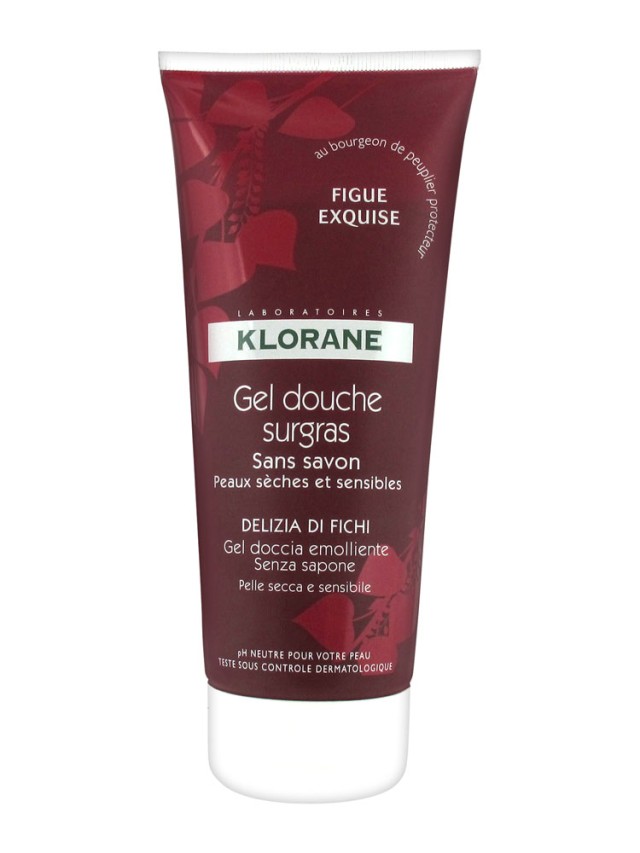 KLORANE Gel Douche Surgras Figue exquise - Αφρόλουτρο Σύκο 200ml
