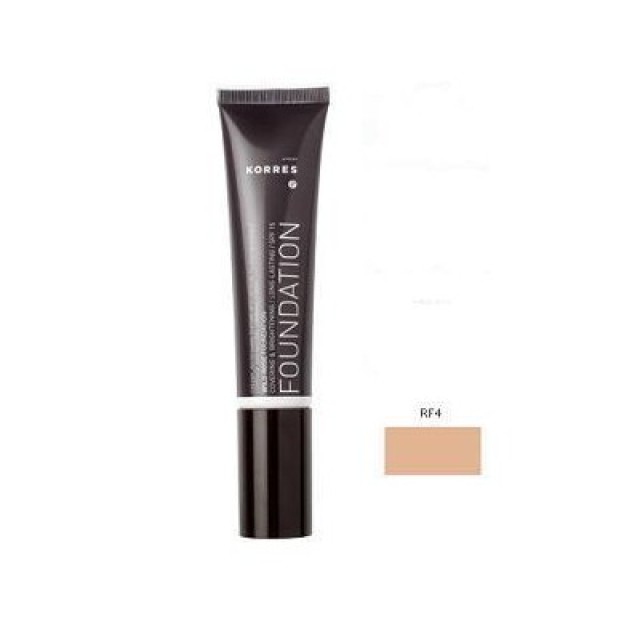 KORRES FOUNDATION ΑΓΡΙΟ ΤΡΙΑΝΤΑΦΥΛΛΟ SPF 15 RF4 30ml