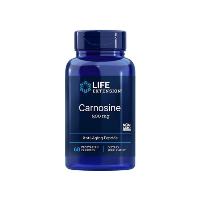 Life Extension Carnosine 500mg 60 vegetarian capsules