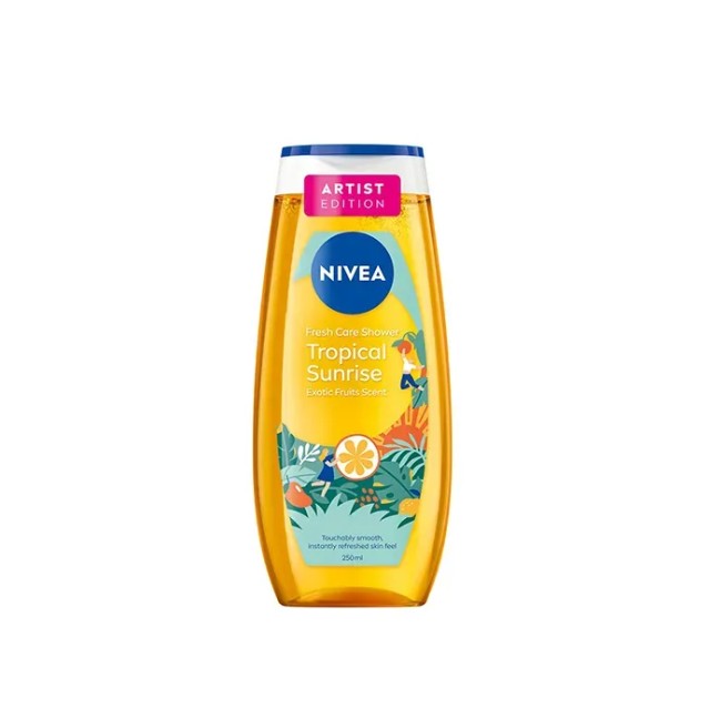 Nivea Tropical Sunrise Fresh Care Shower Artist Edition 250ml