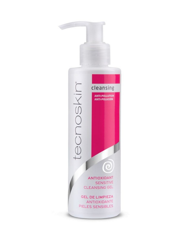 Tecnoskin Antioxidant Sensitive Clean Gel Αντιοξειδωτικό Τζελ Καθαρισμού 200ml