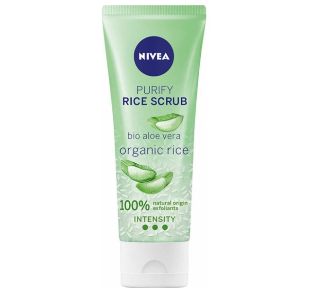 NIVEA Scrub ρυζιού βαθύ καθαρισμού για λιπαρή επιδερμίδα 75ml