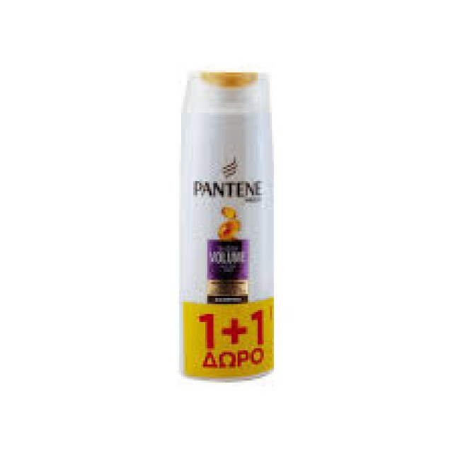 Pantene Pro-V Sheer Volume Shampoo Πλούσιος Όγκος 250ml 1+1 Δώρο