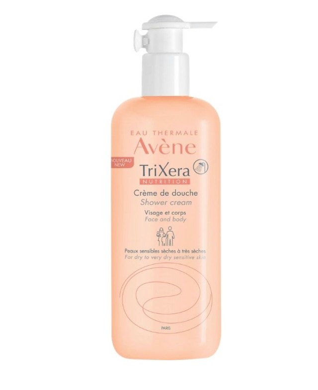 Avene Trixera Nutrition Creme De Douche Κρεμοντουζ για Ξηρή έως Πολύ Ξηρή Ευαίσθητη Επιδερμίδα 500ml