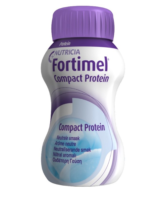Nutricia FORTIMEL Compact Protein Ουδέτερη Γεύση 4X125ml