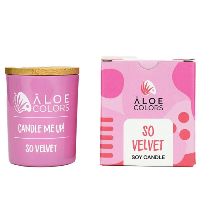 Aloe Colors So Velvet Αρωματικό Κερί Σόγιας 150gr