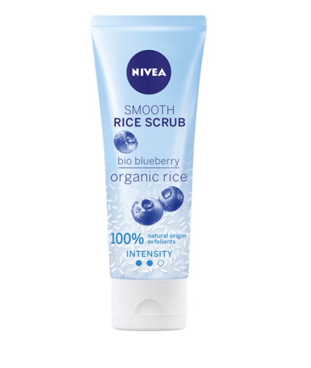 NIVEA Απαλό Scrub ρυζιού για κανονική επιδερμίδα 75ml