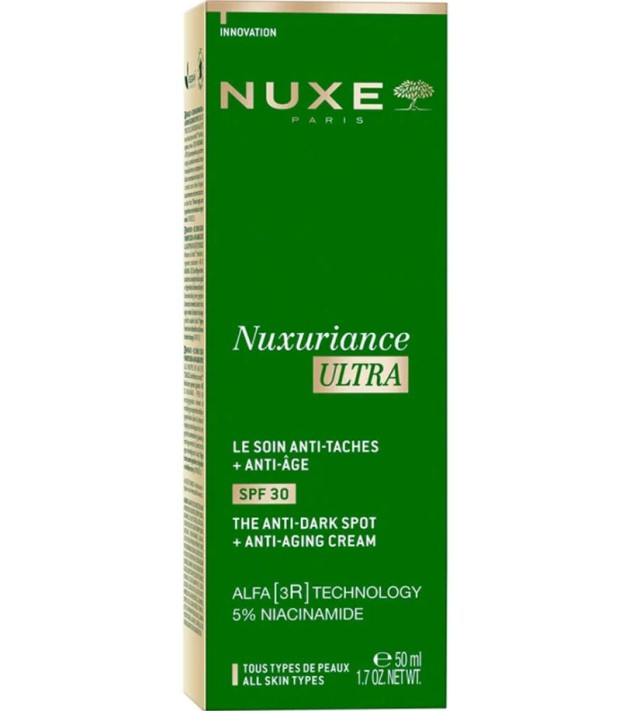 Nuxe Nuxuriance Ultra The Anti-Dark Spot & Anti-Aging Cream Κρέμα Προσώπου κατά των Σκούρων Κηλίδων SPF30 50ml