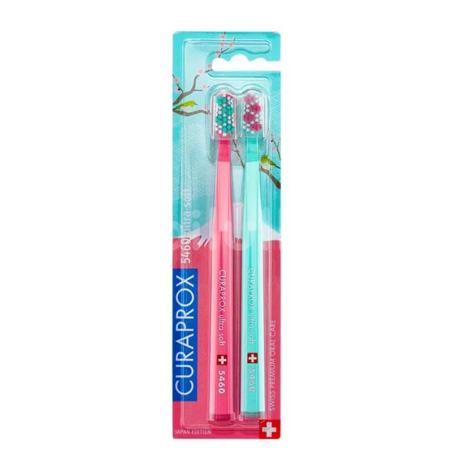 Curaprox CS 5460 Ultra Soft Duo Japan Special Edition 2τμχ