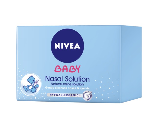 NIVEA Baby Φυσιολογικός Ορός για τη μύτη & τα μάτια 24 αμπούλες των 5ml