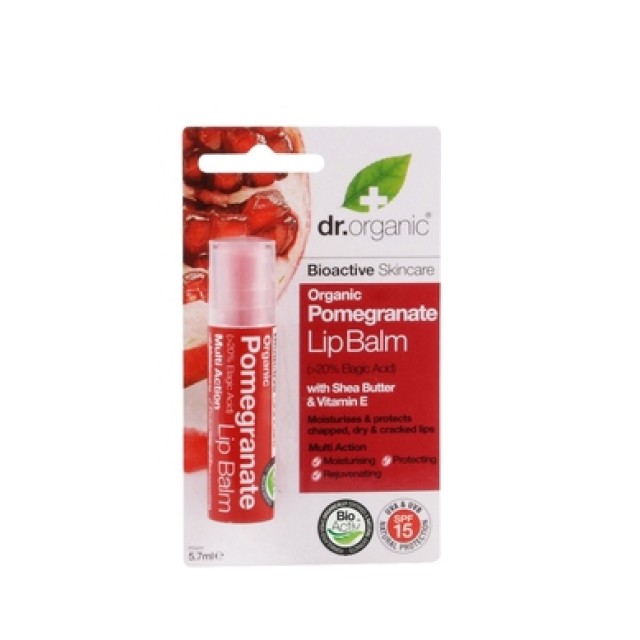 DR.ORGANIC POMEGRANATE LIP BALM 5,7ML