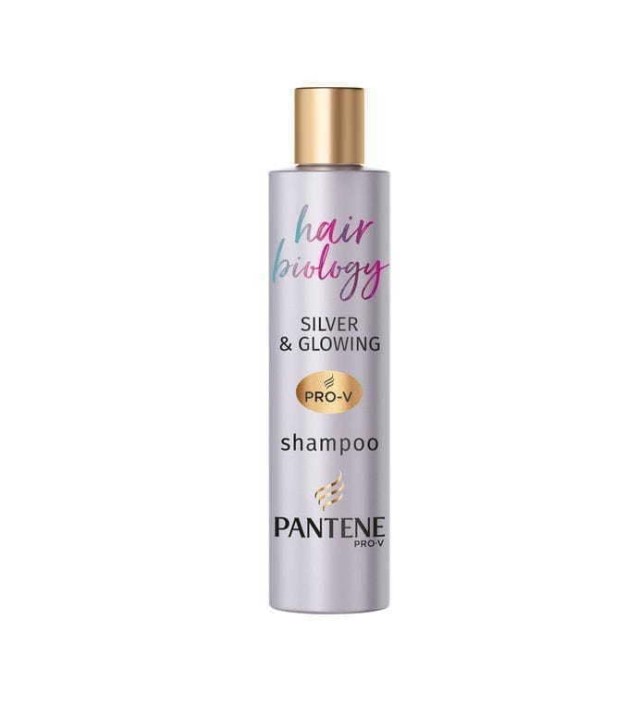 Pantene Pro-v Hair Biology Silver & Glowing Purple Shampoo 250ml
