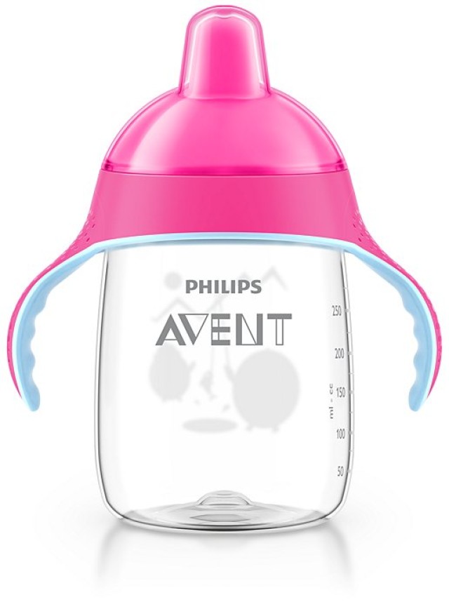 AVENT Κύπελλο με λαβές 340ml (ροζ) 18M+ SCF755/07