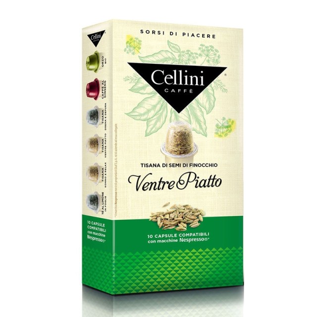 Cellini Αφέψημα Ventre Piatto (Συμβατές με Nespresso) 10caps