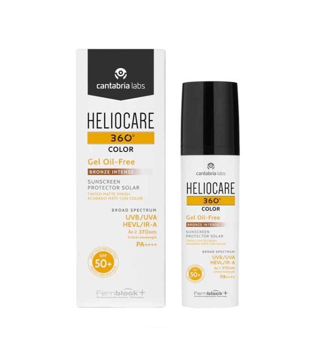 Heliocare 360 Color gel oil-free SPF50+ bronze intense 50ml