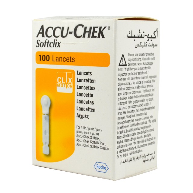 ROCHE ACCU-CHEK SOFTCLIX 100LANCETS