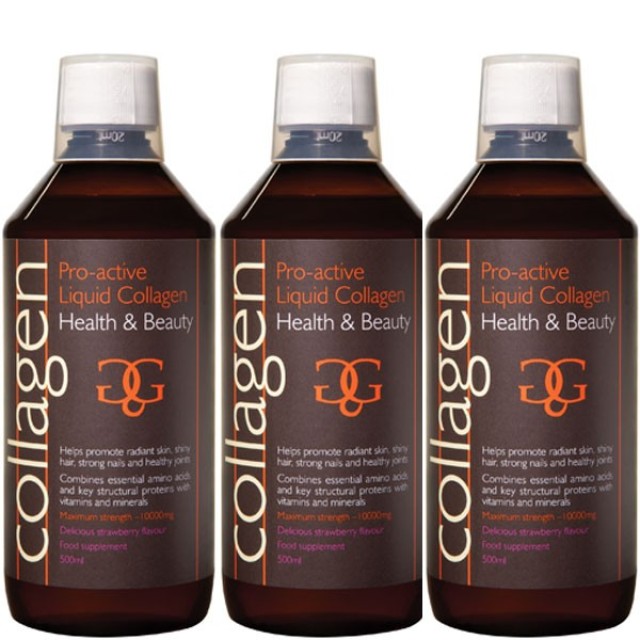 PRO-ACTIVE LIQUID COLLAGEN  600ml- 3TMX.