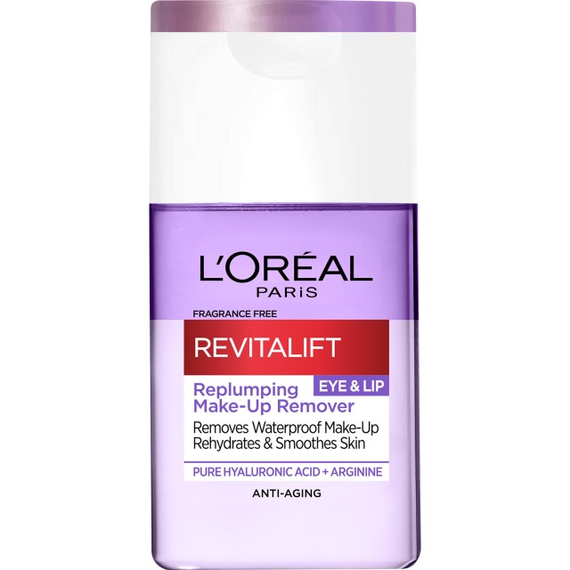 L'oreal Paris Revitalift Eye & Lip Replumping Make Up Remover 125ml