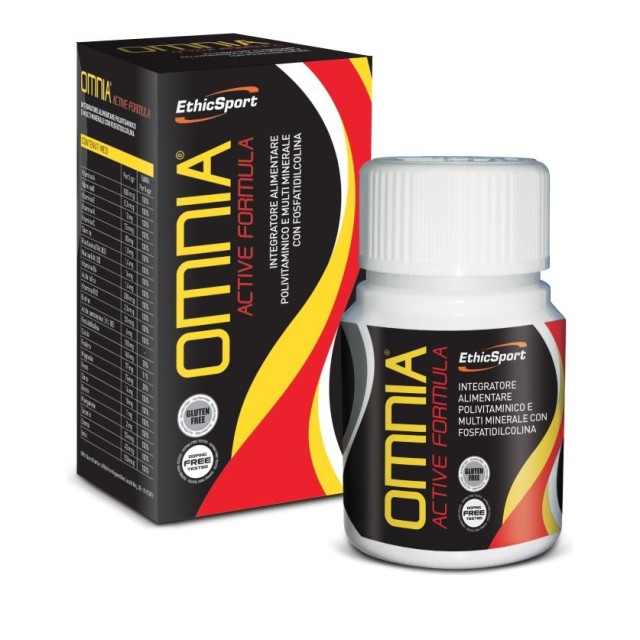 EthicSport Omnia Active Formula Πολυβιταμινούχο Σκεύασμα με Φωσφατιδυλοχολίνη 45Tabs