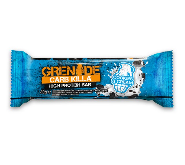 Grenade Carb Killa High Protein Bar Cookies & Cream 60gr