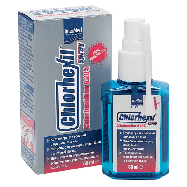 Intermed Chlorhexil spray 0.20% - Αντισηπτικό Σπρέυ, 60ml