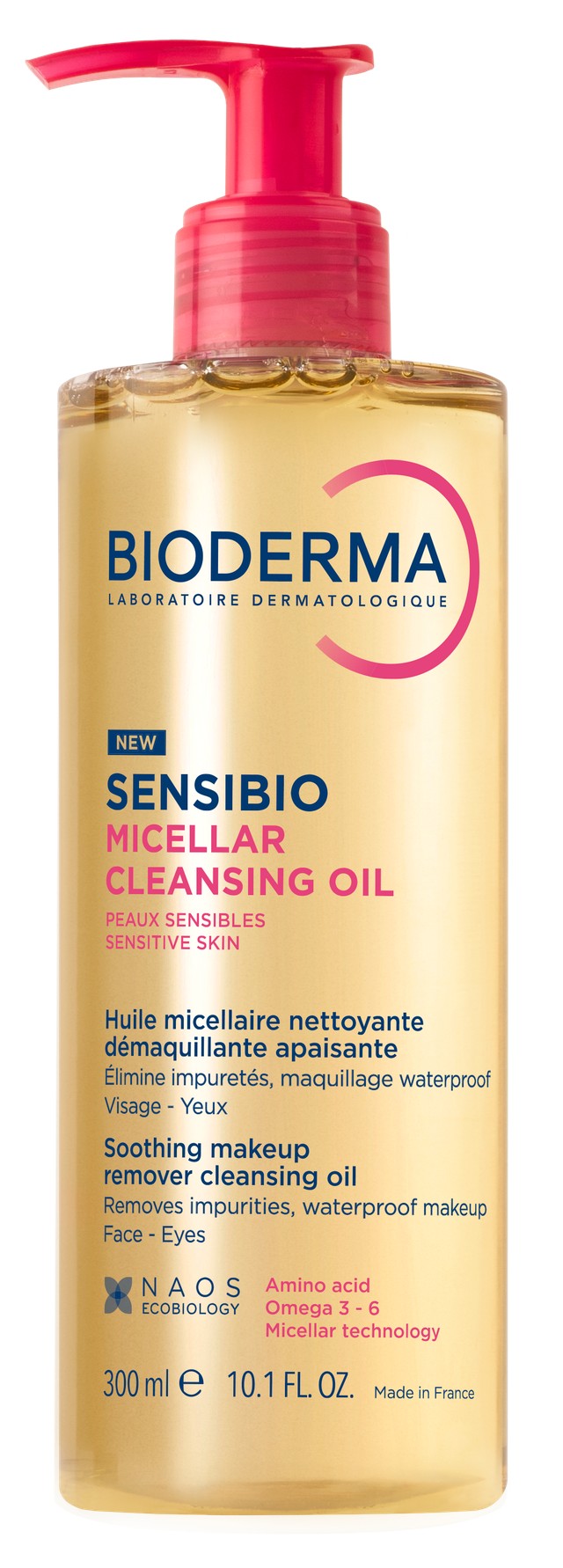 Bioderma Sensibio Micellar Cleansing Oil Καθαριστικό Λάδι Προσώπου 300ml