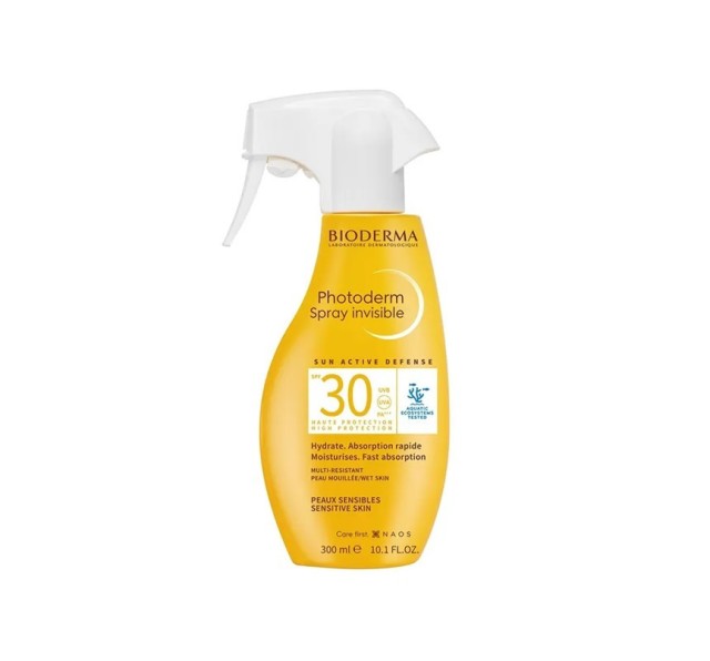 Bioderma Photoderm Spray Invisible SPF30 Αντηλιακό για Πρόσωπο & Σώμα 300ml