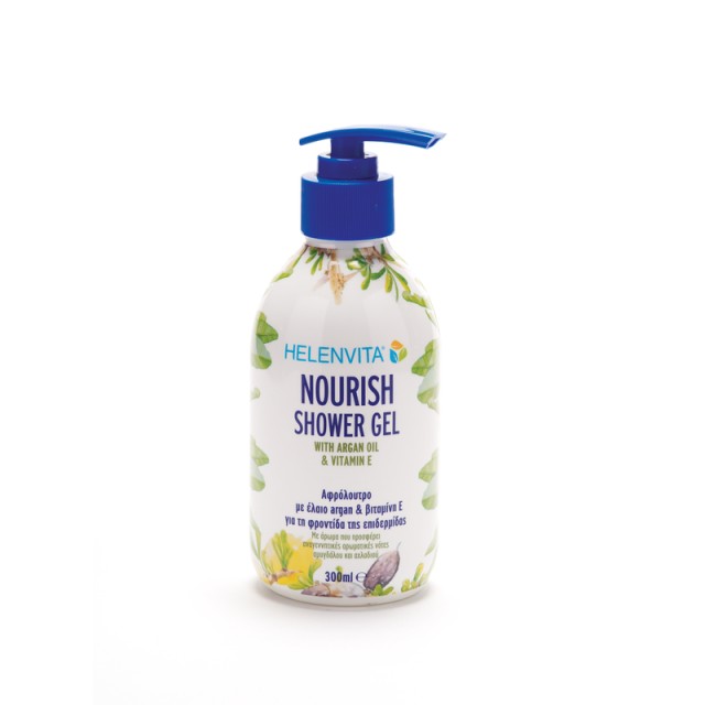 Helenvita Nourish Shower Gel With Argan Oil & Vitamin E 300ml