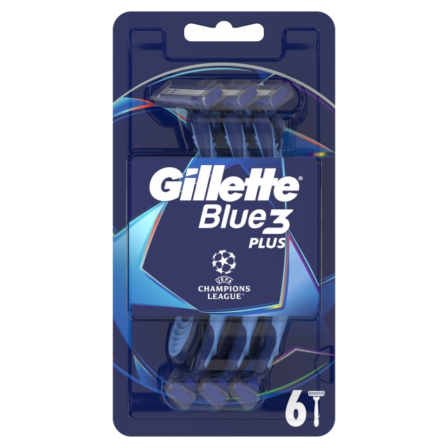 Gillette Blue3 Plus Comfort Ξυραφάκια μίας Χρήσης 6τμχ