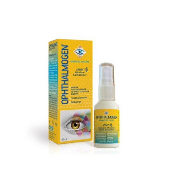 Ophthalmogen Advanced Eyecare Spray Σπρέι Βλεφάρων & Βλεφαρίδων 25ml