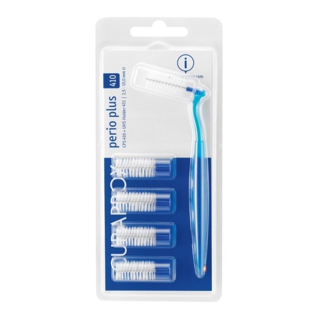 CURAPROX Perio Plus CPS 410 Μεσοδόντια Βουρτσάκια Blue (2,5-10,0mm) 5τμχ.