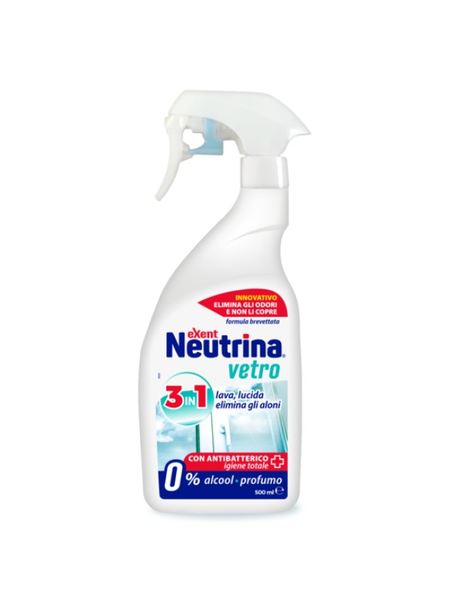Exent Neutridina Vetro 3in1 Spray για τα τζάμια 500ml 1τμχ