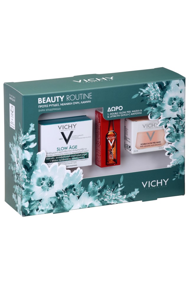 Vichy Set Slow Age 50ml + Δώρο Vichy Double Glow Peel Mask 15ml + Δώρο Liftactiv Glyco-c 2ml
