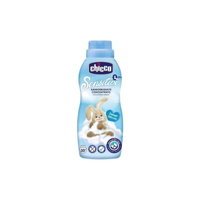 Chicco Sensitive Συμπυκνωμένο Μαλακτικό Ρούχων Καρδιά από Ταλκ 750ml