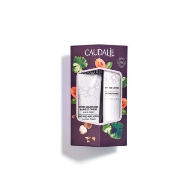 Caudalie Set Hand and Nail Cream 30ml + Lip Conditioner 4,5gr