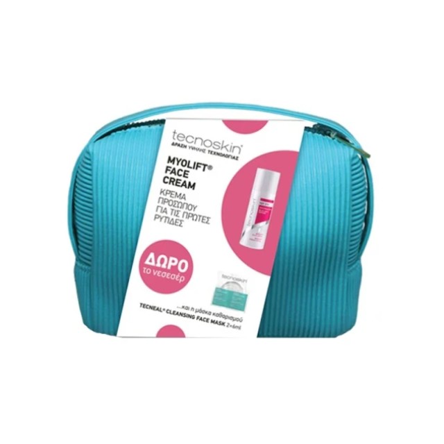 Tecnoskin Set Myolift Face Cream 50ml & Δωρο Tecnoskin Tecneal Cleansing Face Mask 2x6ml & Δωρο Νεσεσέρ