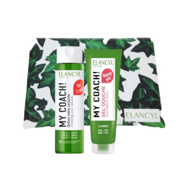 Elancyl Set My Coach Κρέμα Για Κυτταρίτιδα & Αδυνάτισμα 200ml + My Coach Gel Douche Αφρόλουτρο 200ml