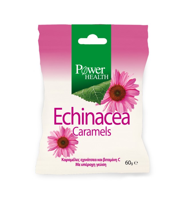 Power Health Echinacea Caramels Καραμέλες Εχινάκειας 60gr