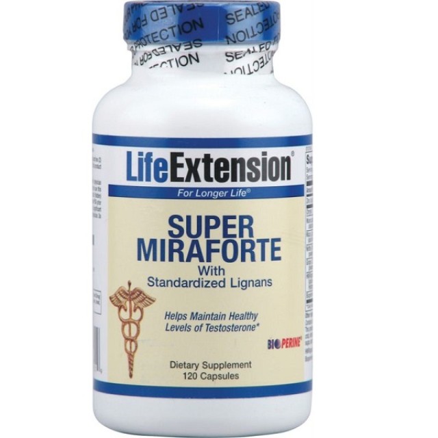 Life Extension Super Miraforte With Lignans 120 Caps