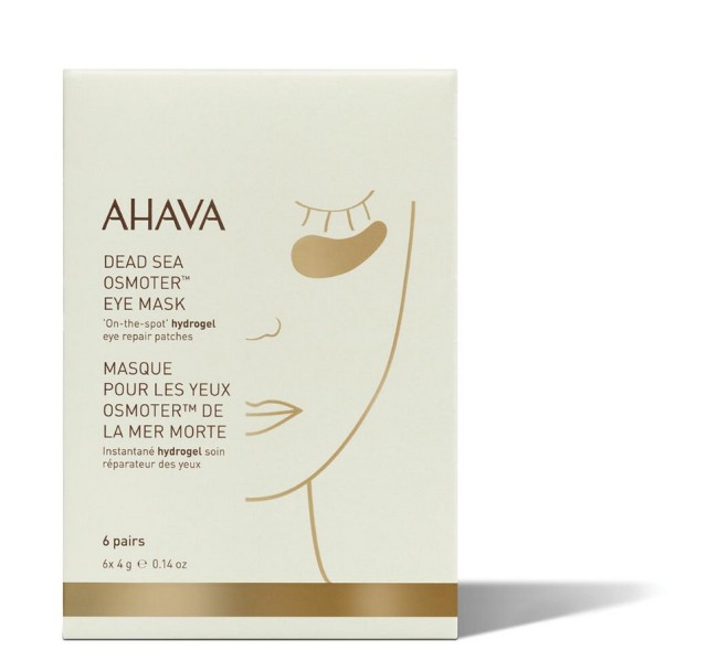 Ahava Dead Sea Osmoter Eye Mask 6pairs