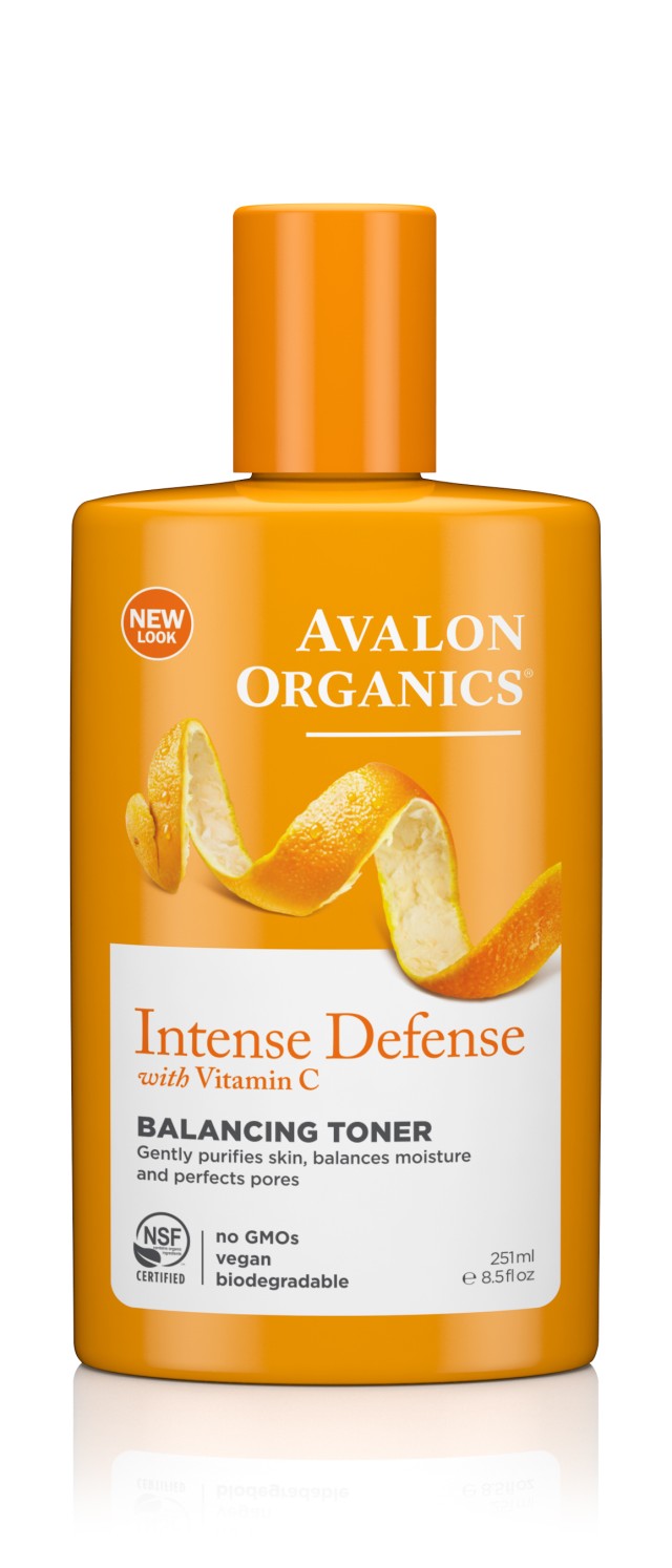 Avalon Organics Balancing Tonerl Intense Defence with Vitamin C 251ml