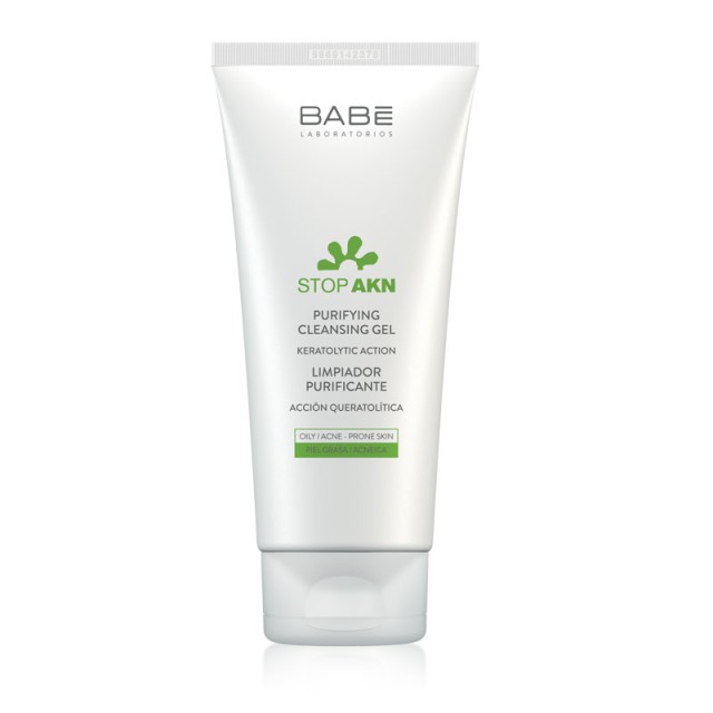 BABE STOP AKN PURIFYING CLEANSING GEL - GEL ΚΑΘΑΡΙΣΜΟΥ ΠΡΟΣΩΠΟΥ 200ml