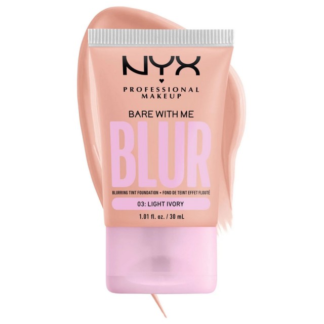 Nyx Professional Makeup Bare With Me Blur 03 Light Ivory 30ml