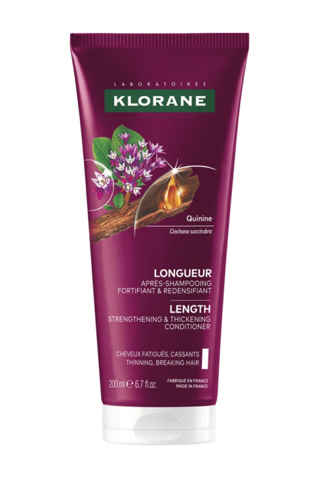 Klorane Quinine Length Μαλακτική Kρέμα Eπιτάχυνσης της Aνάπτυξης των Μαλλιών με Κινίνη 200ml