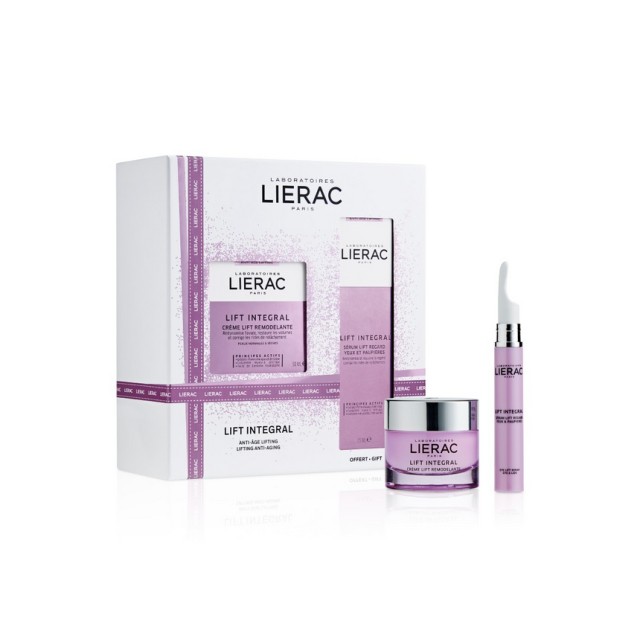 Lierac Set Lift Integral Creme for Normal to Dry Skin 50ml + Δώρο Lift Integral Serum Lift Regard Yeux 15ml